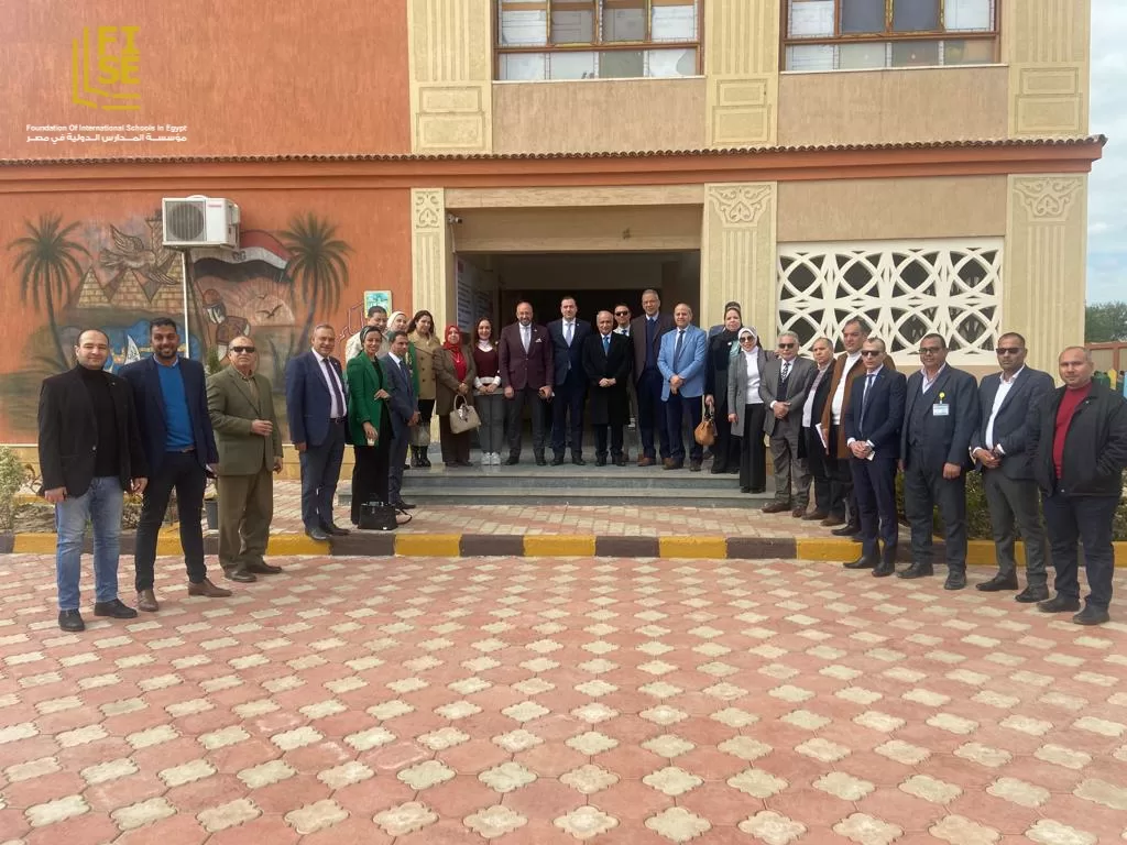 <center>House of the Representatives Educational Committee and FISE’s visit – IPS Kafr El Sheikh<br>زيارة اللجنة التعليمية بمجلس النواب و مؤسسة المدارس الدولية في مصر للمدرسة الرسمية الدولية – كفر الشيخ<br>February 2023</center>